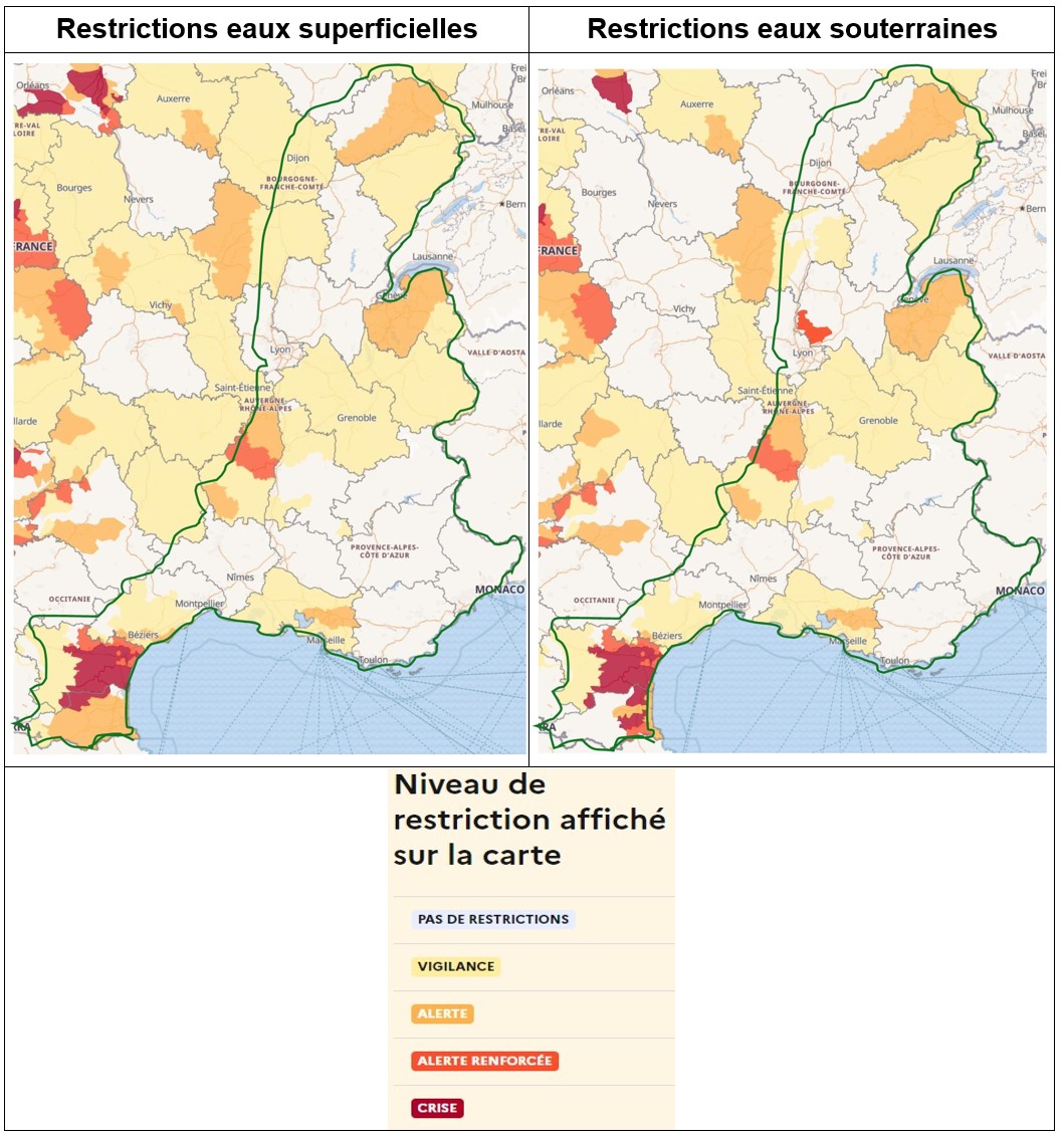 Restrictions au 1er juillet 2025